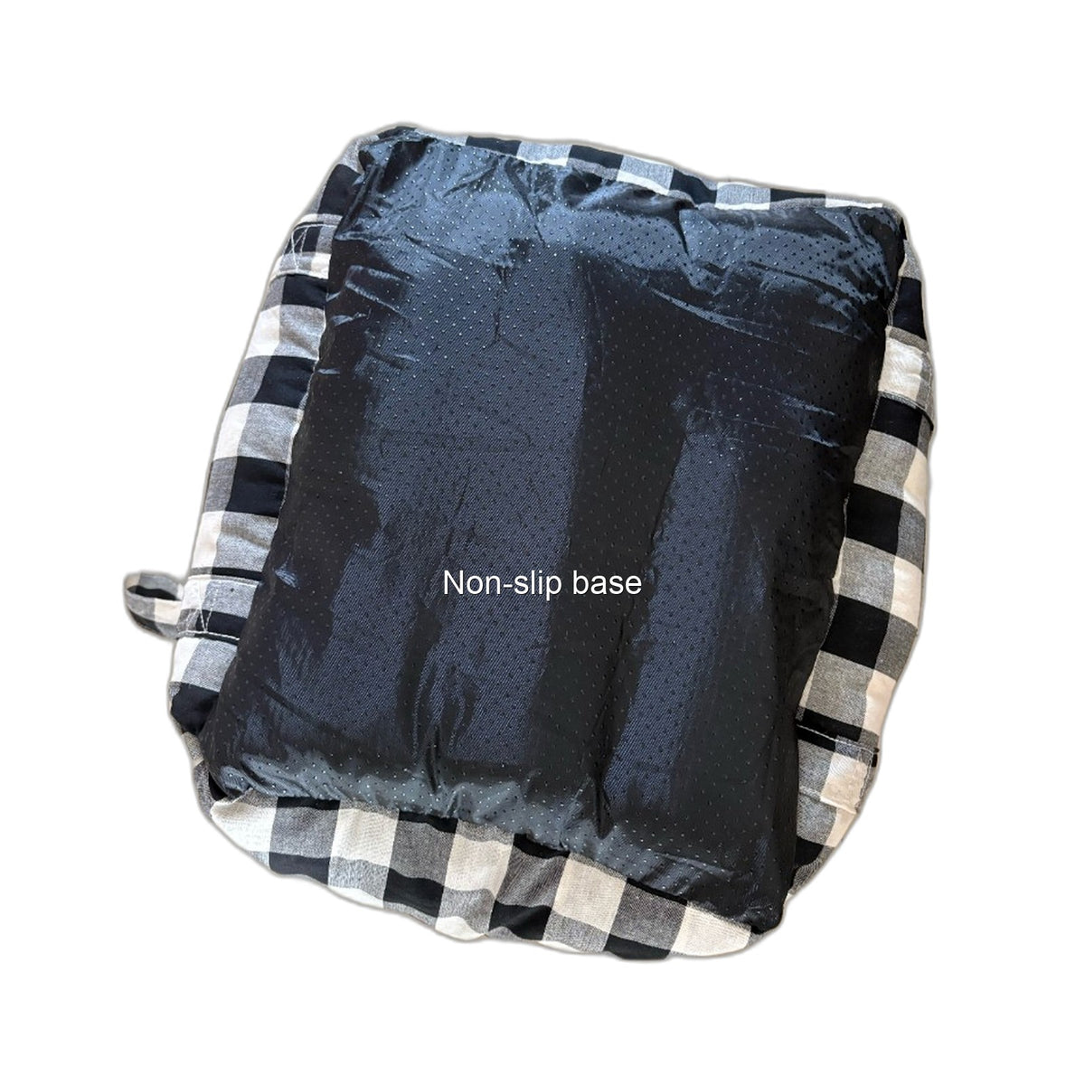 Non-slip base on the underside of the pet bed